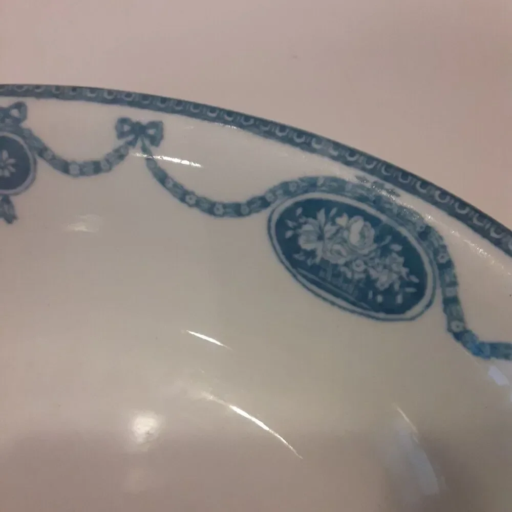 Vintage John Maddock& Sons England Deleware Oval Dish Collectors